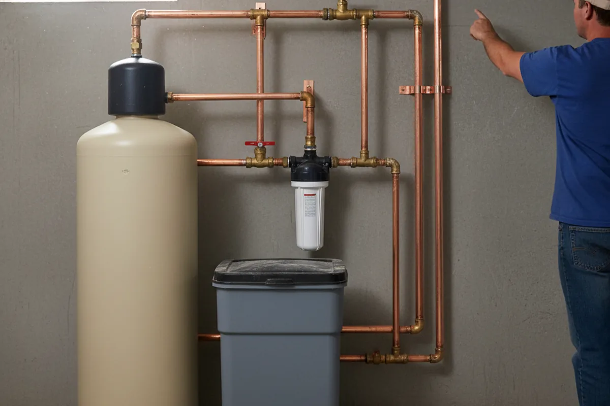Whole-house water treatment system installed in Gonzales